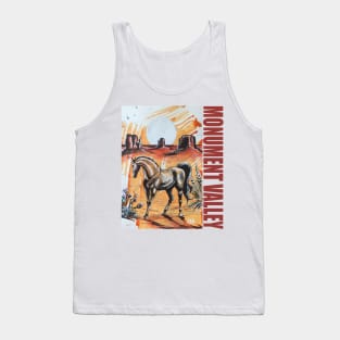 MONUMENT VALLEY HORSE Tank Top